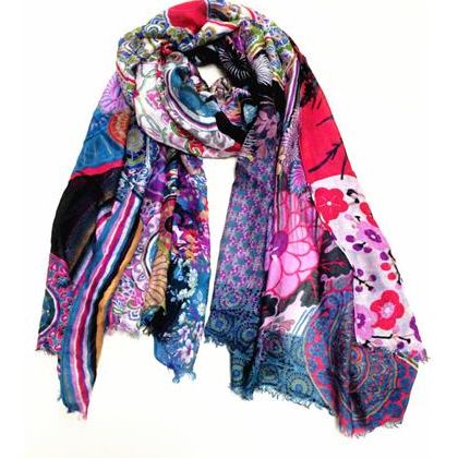 ladies digital printed scarves